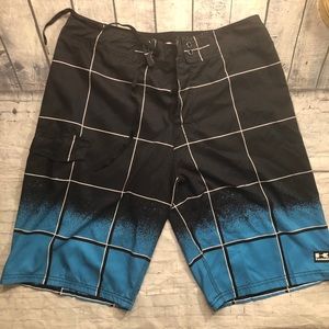 Men's Kawasaki Board shorts Swim Trunks Sz Large